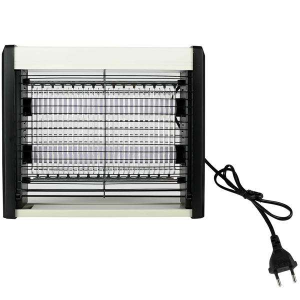 Effective LED mosquito & insect lamp: silent electric fly trap without chemicals for living room, kitchen, bedroom & camping