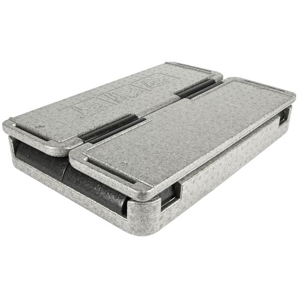 Thermobox multifonction 40 L : boîte isotherme pratique pour froid et chaud pour restauration, service de livraison, camping & pique-nique, pliable – transport sécurisé