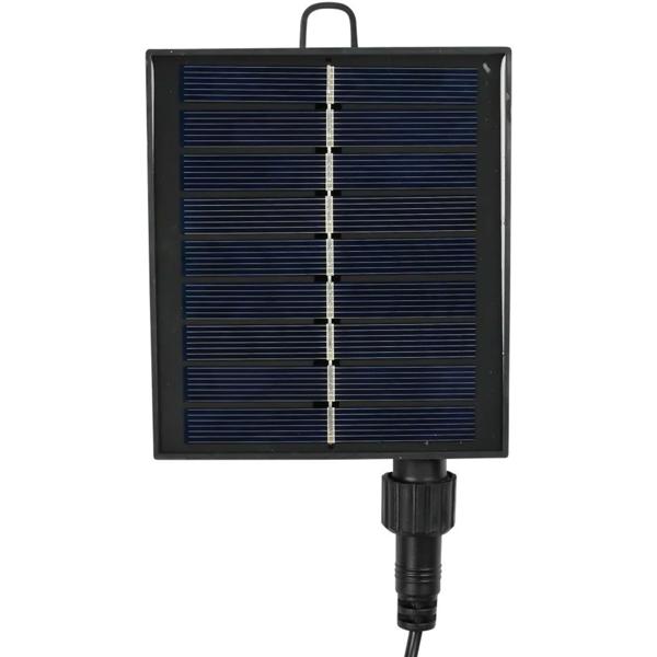 Catena luminosa solare LED bianco caldo 8 m: 10 lampadine, IP44 resistente alle intemperie – con telecomando, perfetta per giardino, balcone, terrazza e come decorazione per feste