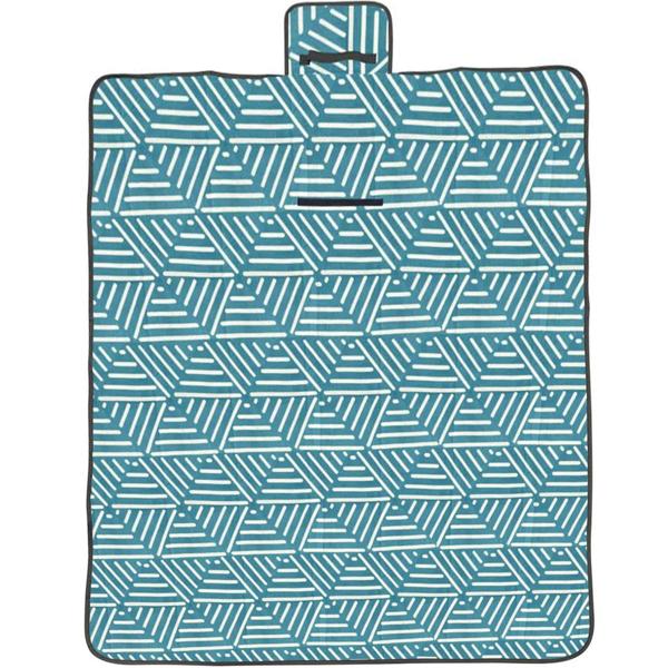 Set of 2 turquoise picnic blankets (150 x 130 cm), waterproof – Lightweight, foldable & ideal for garden, park, beach, camping and holidays on the go