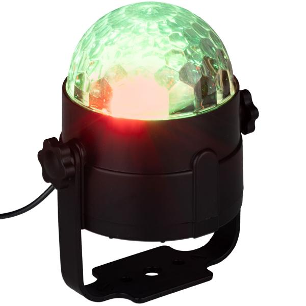Projecteur de lumière disco avec capteur musical et télécommande, différents motifs lumineux colorés, éclairage de fête LED avec USB-A pour fête et chambre