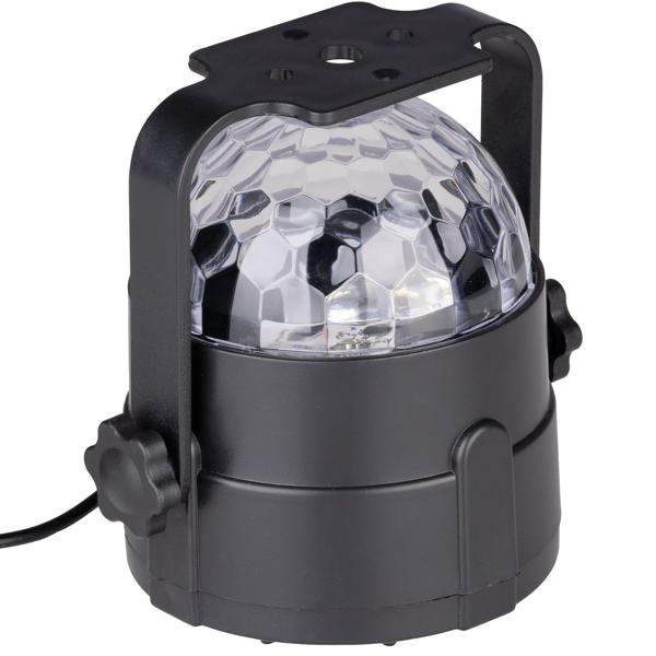 Projecteur de lumière disco avec capteur musical et télécommande, différents motifs lumineux colorés, éclairage de fête LED avec USB-A pour fête et chambre