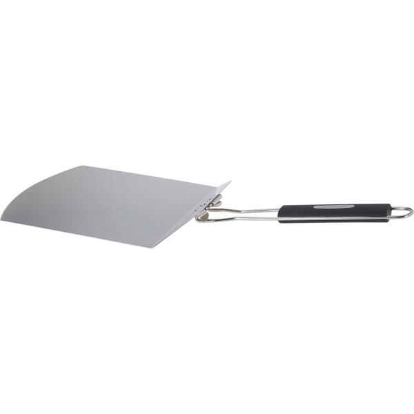 Folding stainless‑steel pizza peel 55 cm – robust pizza shovel & lifter for grill, pizza oven, oven – space‑saving & easy to handle