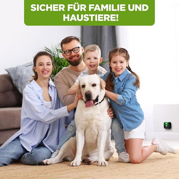 Effektiver Ultraschall Milbenvertreiber: Steckdose gegen Bettwanzen & Milben – Sichere Milbenabwehr für Bett & Schlafzimmer