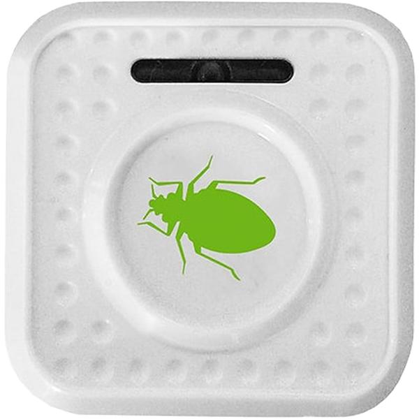 Mobile ultrasonic mite repeller: pest protection against bed bugs & mites – For bedroom, hotel & travel, battery‑operated