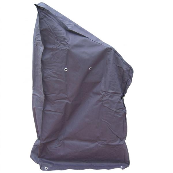 Copertura Deluxe per sedia da giardino – telo protettivo per sedie impilabili 65x65x150/110 cm – telone in PE rinforzato in tessuto 90 g/m² – copri-sedia resistente alle intemperie