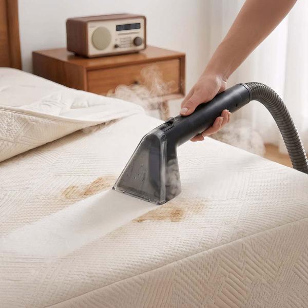 Pulitore a vapore & lavasciuga per imbottiti, tappeti & interni auto – potente aspiratore a umido con funzione di aspirazione, pulitore per divani & smacchiatore