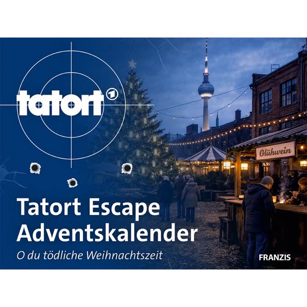 Tatort Escape Adventskalender: Krimi Rätsel 24 Umschläge für Jugendliche & Erwachsene - spannender Adventskrimi für Fans zum Miträtseln Zuhause