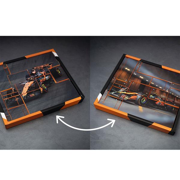 McLaren Formel 1 Adventskalender 1:43 Modell Bausatz – Hochwertiges F1 Rennwagen Geschenk für Sammler & Motorsport Fans