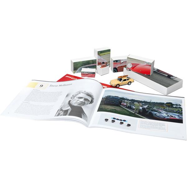 Calendrier de l’Avent Porsche 911 en kit voiture miniature 1:43 avec son : cadeau rétro de collection haut de gamme pour adultes et enfants dès 14 ans