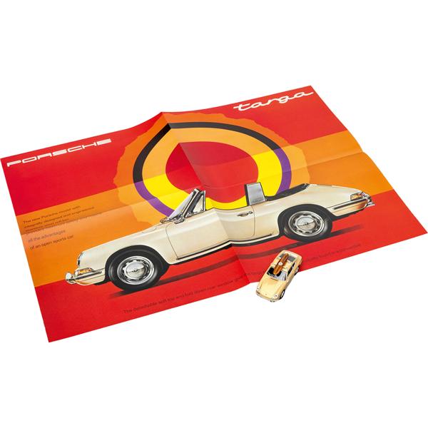 Calendrier de l’Avent Porsche 911 en kit voiture miniature 1:43 avec son : cadeau rétro de collection haut de gamme pour adultes et enfants dès 14 ans