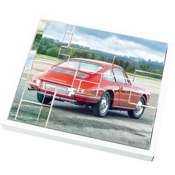 Calendrier de l’Avent Porsche 911 en kit voiture miniature 1:43 avec son : cadeau rétro de collection haut de gamme pour adultes et enfants dès 14 ans