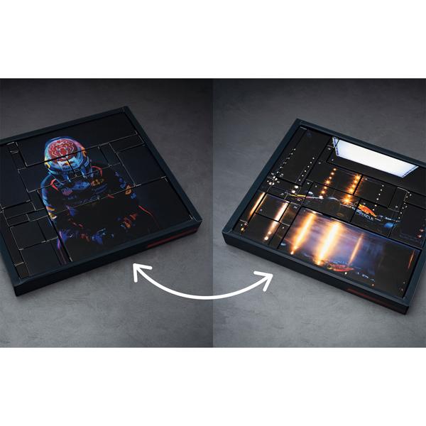 Oracle Red Bull Racing Adventskalender: Ideal für Motorsport-Fans, inkl. Begleitbuch - Rennauto-RB21-Modellbausatz 1:43 mit Soundmodul