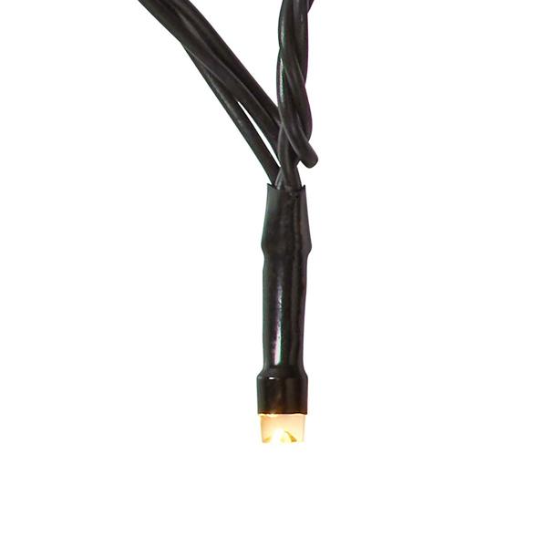 Catena luminosa LED WLAN con 400 LED da bianco caldo a bianco freddo – controllo via app, controllo vocale, dimmerabile, timer – per esterno IP65, cavo di alimentazione 5 m