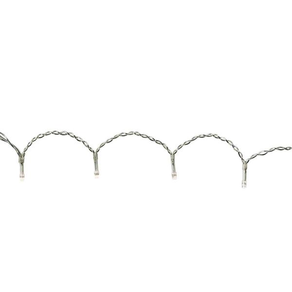 Catena luminosa a ghiacciolo WLAN 8 m con 400 LED da bianco caldo a bianco freddo – controllo via app e voce, dimmerabile, 80 fili, IP65, cavo trasparente