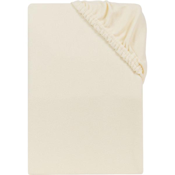 Soft micro‑fleece fitted sheet 90–100x200 cm, Sanfor Knit: fluffy soft for the mattress – warm, breathable & easy‑care
