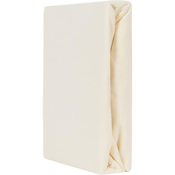 Soft micro‑fleece fitted sheet 90–100x200 cm, Sanfor Knit: fluffy soft for the mattress – warm, breathable & easy‑care