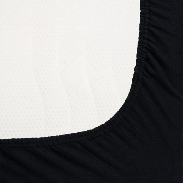 Fitted sheet for waterbed & box‑spring bed 180-200x200-220 cm, Sanfor Knit & OEKO‑TEX: 100% microfibre – soft, breathable & easy‑care