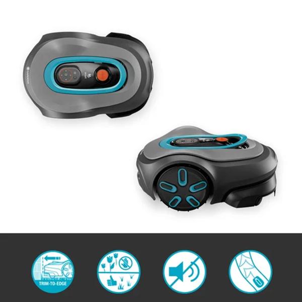 Gardena smart SILENO pro 600 m² robotic mower – quiet lawn-mowing robot with app control, edge mowing & battery for a perfect lawn finish