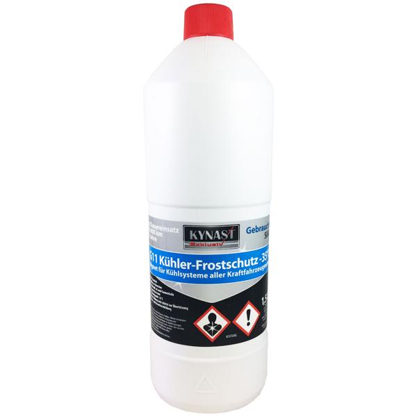 Car radiator protection G11, 1.5 L antifreeze: concentrate down to -35°C for aluminium radiators, engine cooling, corrosion protection & overheating protection