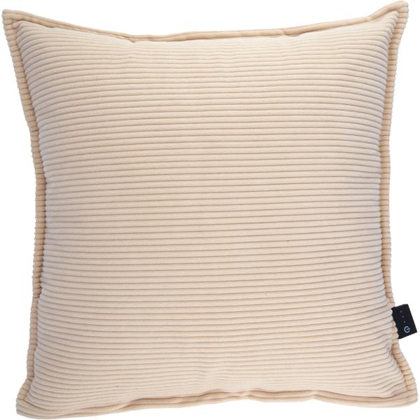 Heizkissen 45x45 cm für Rücken, Schulter & Nacken: Angenehm, elektrisch und warm: Gemütliches Wärmekissen mit Powerbank, Beige
