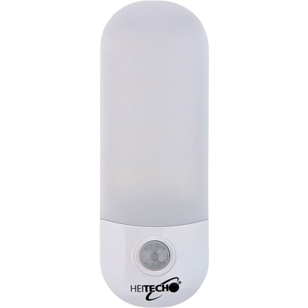 LED-Sensorlicht wiederaufladbar mit 12 LEDs, 60 Lumen Warmweiss, Bewegungssensor bis 3 m und 120°, Akku-Nachtlicht, USB-C, Wandmontage