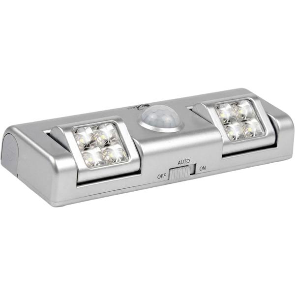 LED-Lichtleiste mit Bewegungsmelder, kabellos und batteriebetrieben, 120° bei 4 m, einstellbare Lichtstrahlung, Unterbauleuchte