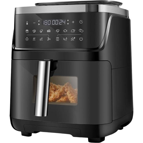 Steam air fryer with 7-litre basket, 3-in-1 multifunction appliance for air frying, steam cooking & combi cooking with self-cleaning