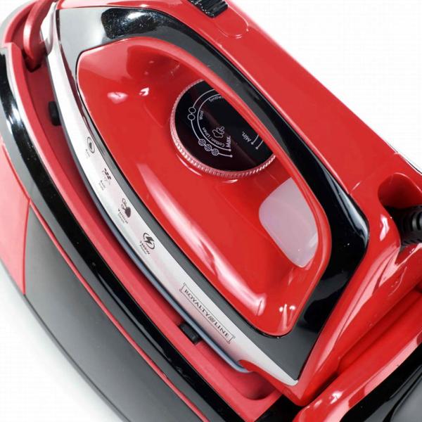 Centrale vapeur 2300 W avec semelle en céramique, réservoir d’eau amovible 1,2 L, 50 g/min de vapeur, vapeur verticale, 5 programmes de repassage, protection contre la surchauffe