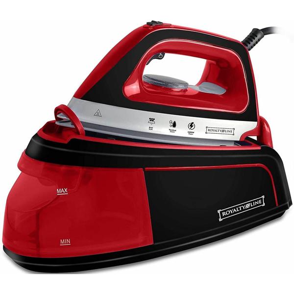 Centrale vapeur 2300 W avec semelle en céramique, réservoir d’eau amovible 1,2 L, 50 g/min de vapeur, vapeur verticale, 5 programmes de repassage, protection contre la surchauffe