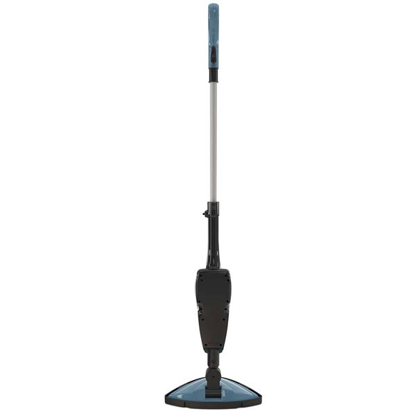 Dampfreiniger Dampfmopp 1500 W mit Zubehörset, Dampfbesen mit 550 ml Wassertank, 110 °C Dampf, schwenkbarem Dreieckskopf und 5 m Kabel für alle Böden