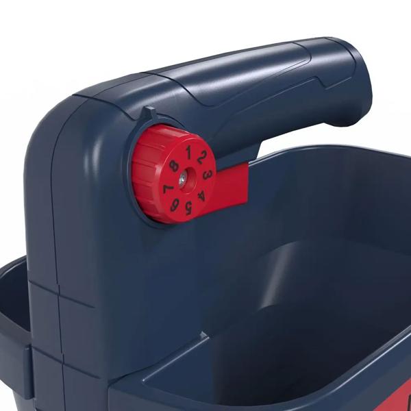 Akku Streuer 18V Handstreuer für Saatgut, Dünger und Streusalz, 3,3 Liter, 5 m Streubreite, 6 Stufen, Universalstreuer - ohne Akku und Ladegerät