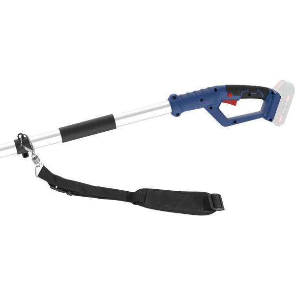 Akku Hochentaster 18V Teleskop Astsäge bis 2,49 m, Akku Kettensäge für Äste mit 24 cm Schwert, Kettenschmierung, Schnellspanner, ohne Akku