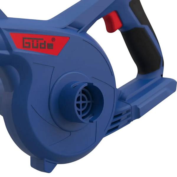 Akku Bläser und Sauger 18V kompakt, Akku Gebläse und Handsauger 2 in 1 mit 3 Stufen und Schmutzfangsack für Werkstatt, ohne Akku und Ladegerät