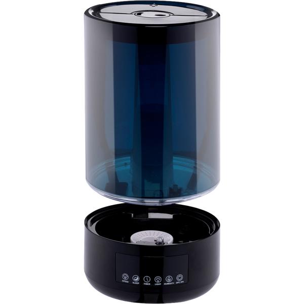 Humidifier 4.3 l with hygrostat and aroma diffuser, quiet room humidifier with 3 mist levels, timer up to 12 h, sleep mode and night light