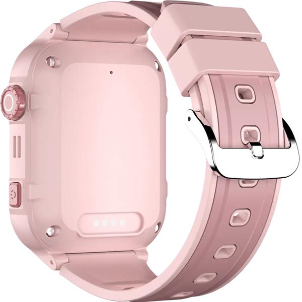 Smartwatch enfant avec GPS montre téléphone 4G – Montre traceur GPS fiable pour l’école, les loisirs & le sport – appel SOS & appels vidéo, IP65