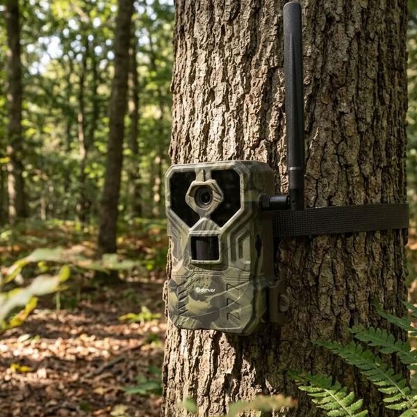 Caméra de chasse 4G haute performance : piège photographique avec contrôle par app, IP66 résistante aux intempéries, photos 48 MP, vidéo 4K, vue en direct pour la chasse et le territoire