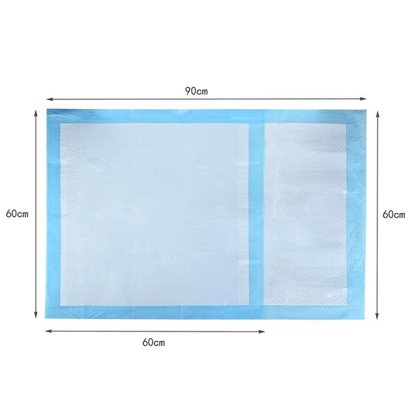 Tappetini da addestramento per cani (20 pezzi): 5 veli, extra assorbenti per cuccioli, a prova di perdite, 60x90 cm - assorbenti e igienici