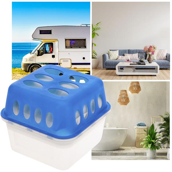 Provance Set 6 Deumidificatori In Granulato Da 450g - Assorbi Umidità Per Casa, Bagno, Camper, Cantine, Armadi