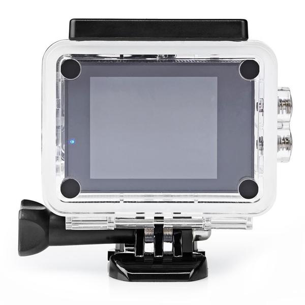Full HD action cam (1080p, 12MP) with Wi-Fi & app: waterproof up to 30m, black - for outdoor sports, diving and unforgettable moments