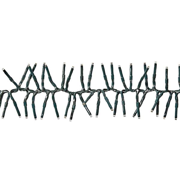 LED fairy lights, 768 LEDs, warm white, 7 light patterns, IP44, 5.6 m