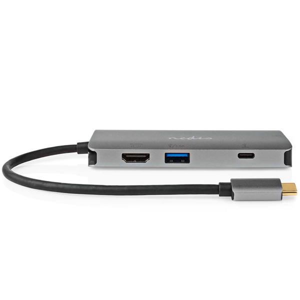 Ultimate USB-C hub with 4K HDMI, Gigabit LAN, 3x USB-A, 100W Power Delivery, card reader - Notebook, Macbook - Maximum connectivity