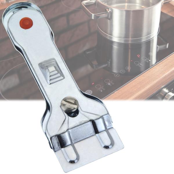 Scraper for metal ceramic hob plates, L 14 cm