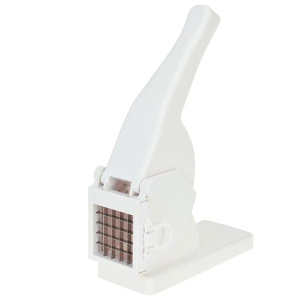 Coupe-pommes de terre polyvalente pour frites, wedges, quartiers & plus : Des résultats parfaits sans effort, Rustique & tranchant, pour des garnitures croustillantes