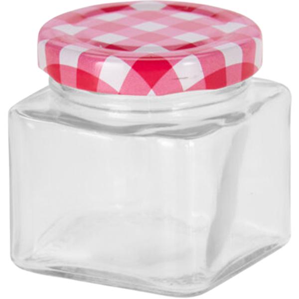 Storage jar, set of 5, jam jar, 50 ml