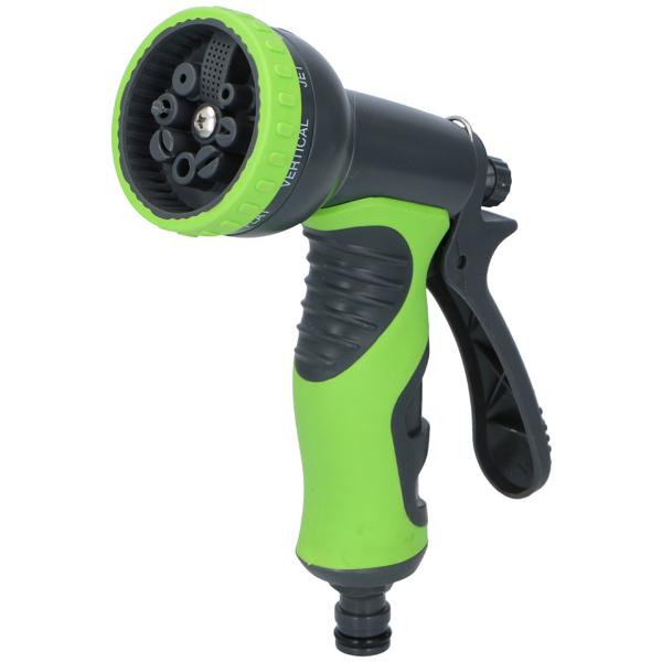 Pistolet D'arrosage Haute Pression Pour Tuyau - Débit Réglable (jet, Brume) - Pour Jardin, Voiture, Animaux - 37 Cm