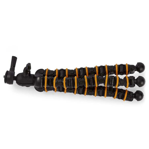 Flexible camera tripod, 9 segments, 30 cm