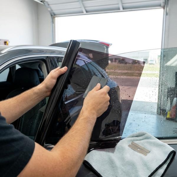 Film Solaire Teinté Voiture - Anti-UV & Chaleur pour Vitres Arrière - 300x50cm, Filtre 12% Solaire / 2% UV - Protection Enfants & Intimité