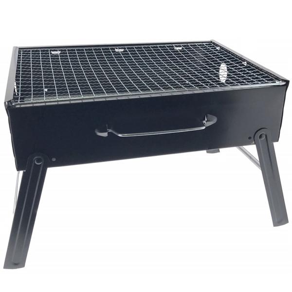 Mobile charcoal grill
