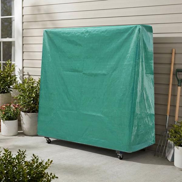 Cover for table tennis tables, 185x160x70 cm – Weatherproof, UV-resistant & tear-resistant cover